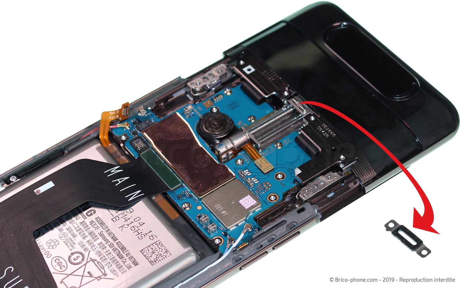 Démontage complet sur Galaxy A80 photo 1