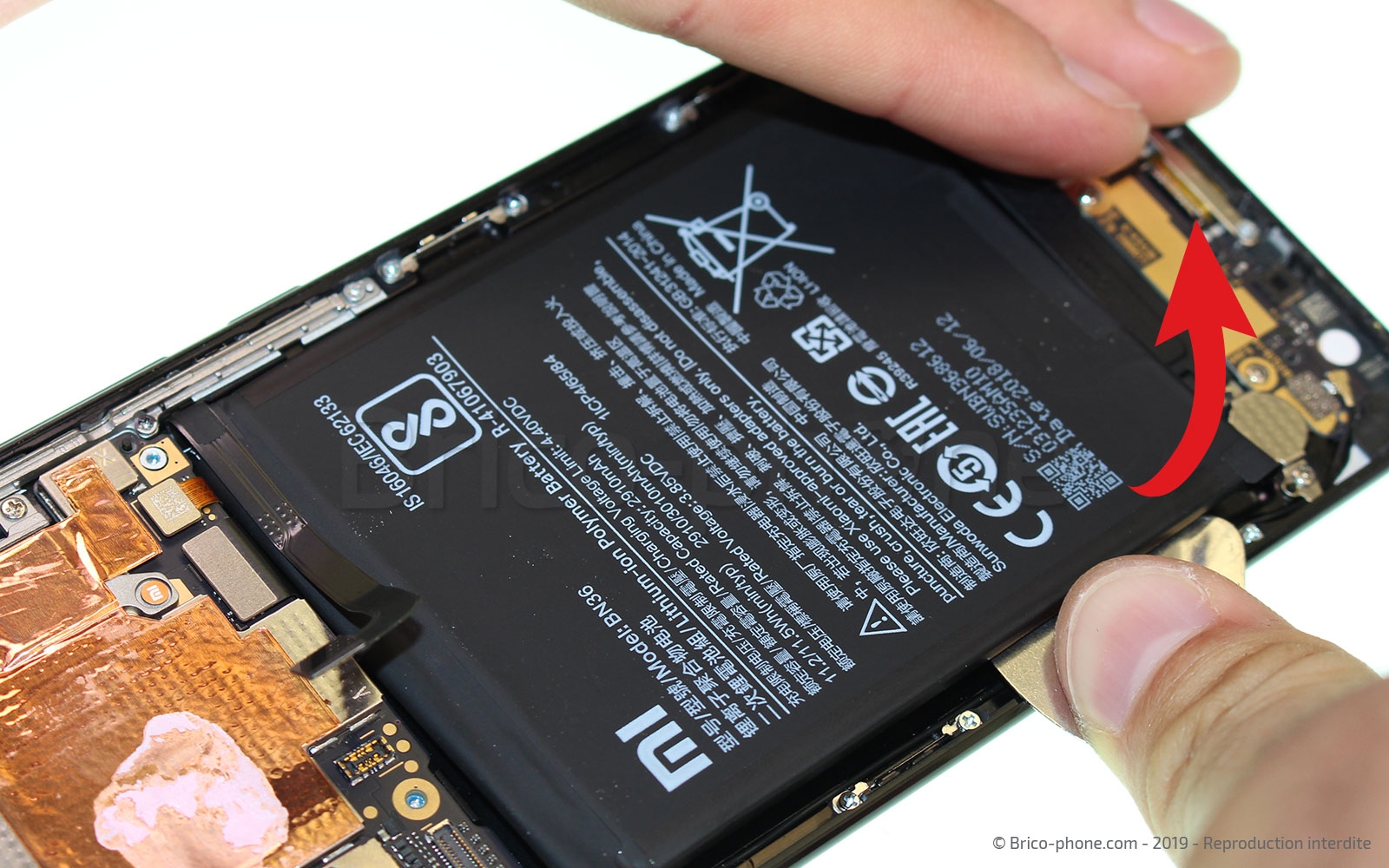 Démontage complet sur Mi A2 photo 3