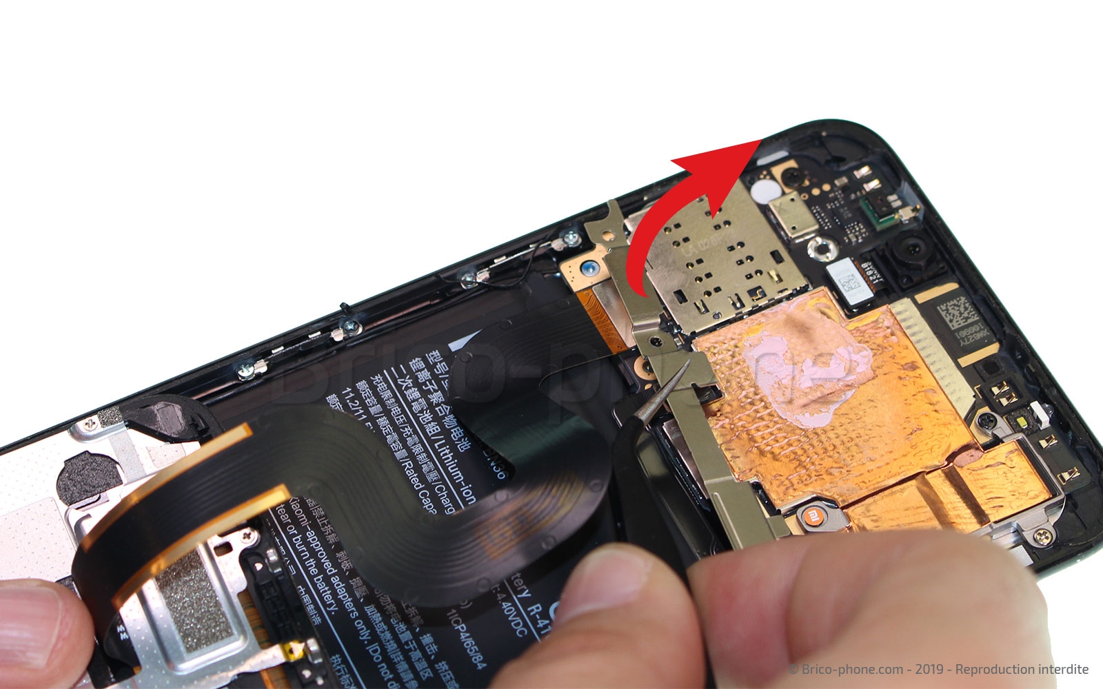 Changement de connecteur de charge sur Mi A2 photo 2