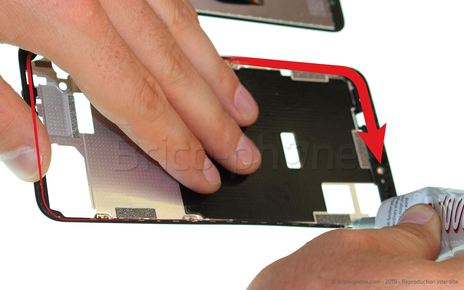 Changement d'écran (vitre+LCD) sur Mi A2 photo 2