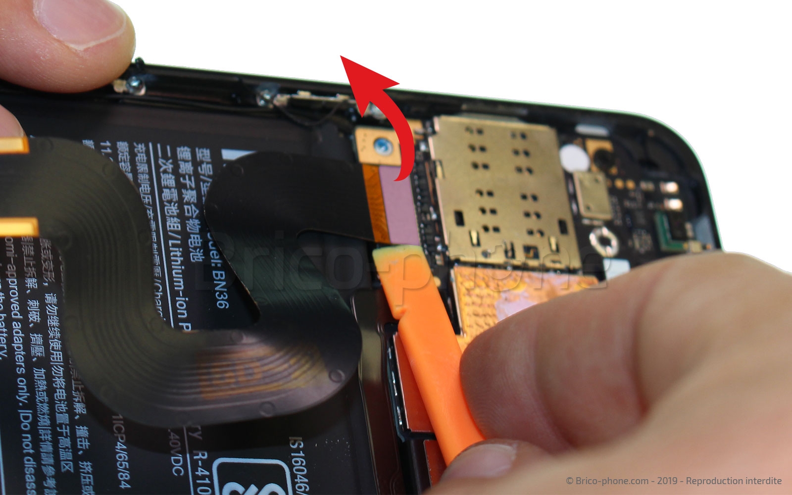 Changement d'écran (vitre+LCD) sur Mi A2 photo 2