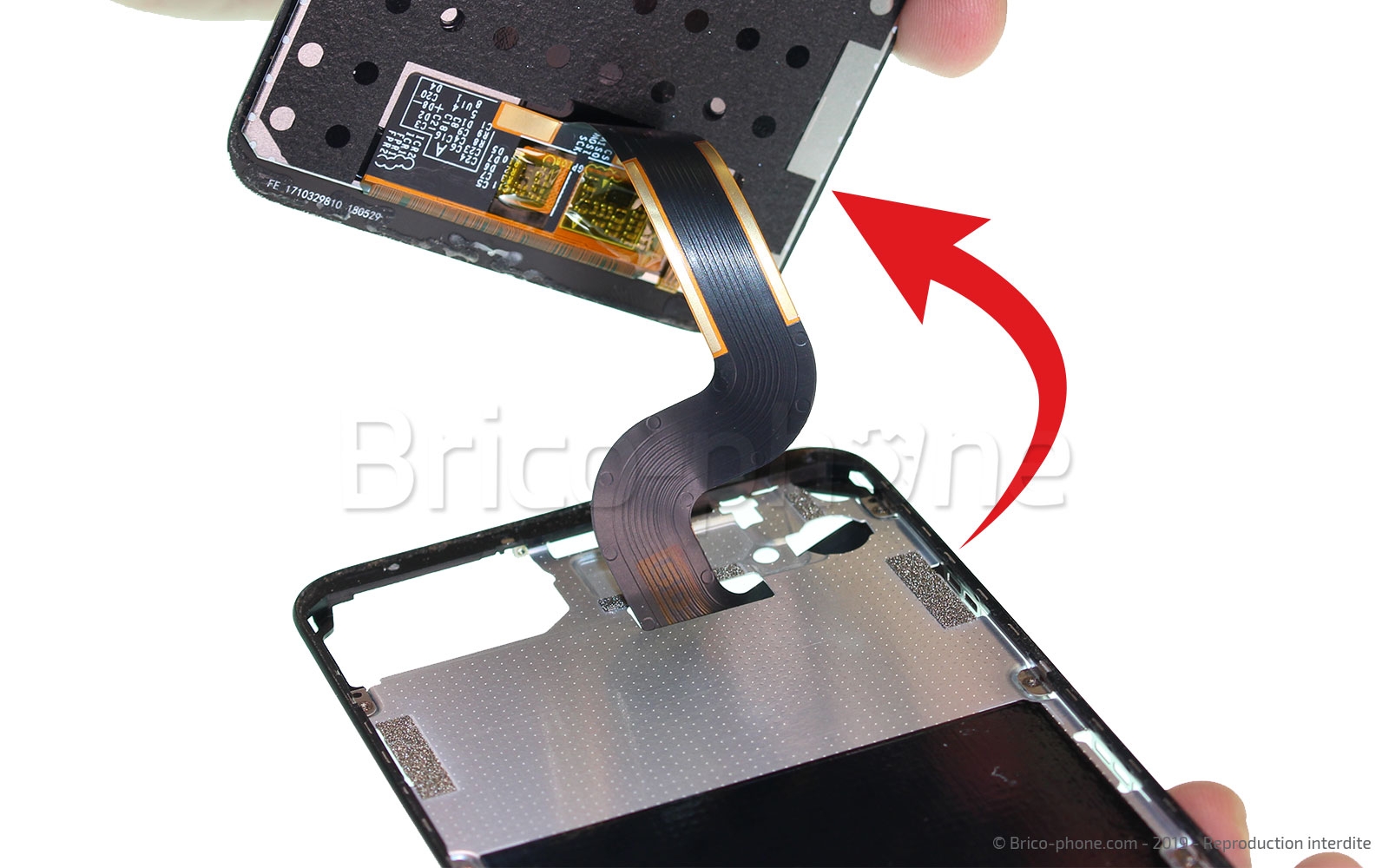 Changement d'écran (vitre+LCD) sur Mi A2 photo 3