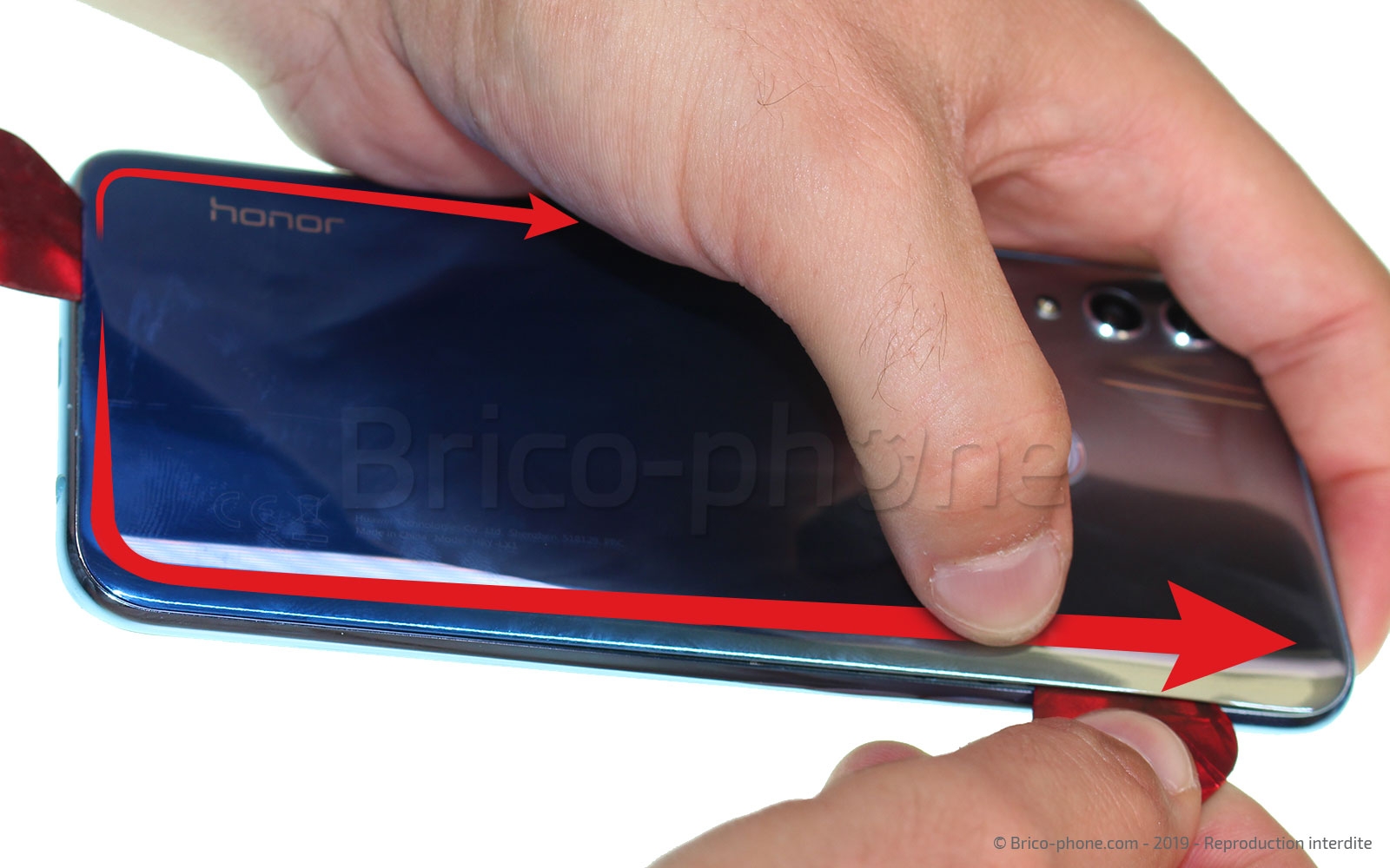 Démontage complet sur Honor 10 Lite photo 3