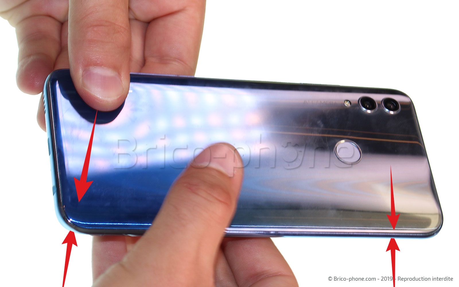 Changement de connecteur de charge sur Honor 10 Lite photo 3