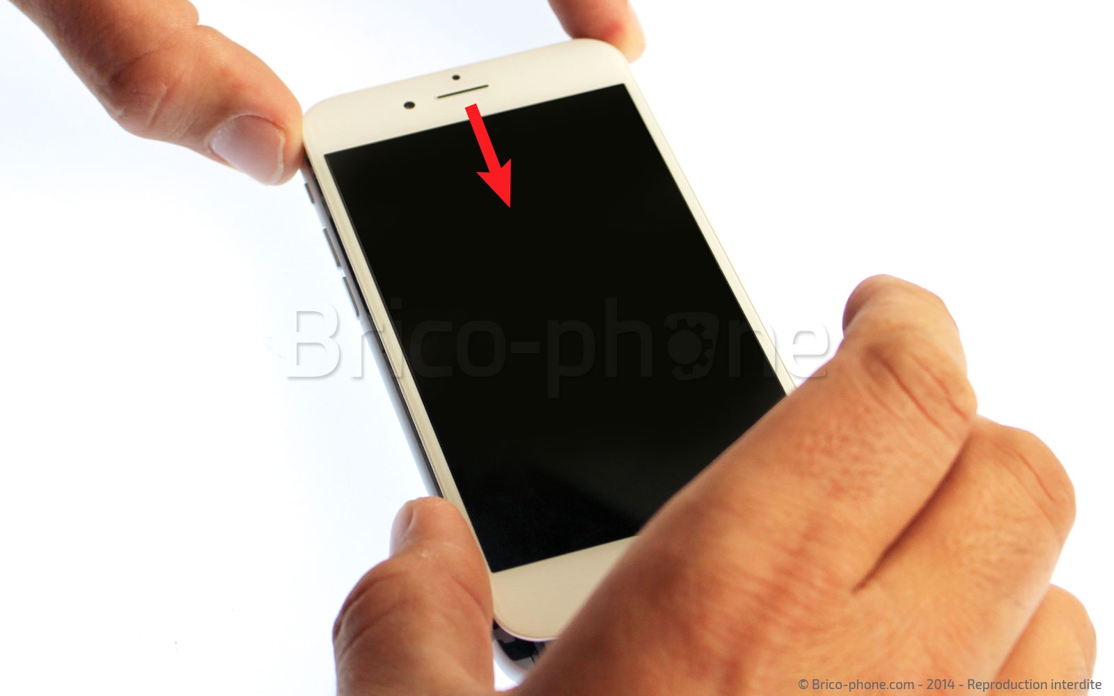 Changement du haut-parleur interne sur iPhone 6 photo 1