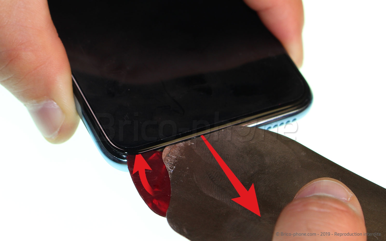 Changement de bloc écran (vitre + LCD) sur Honor 10 Lite photo 2