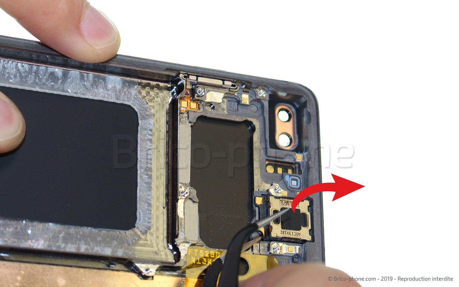 Démontage complet sur Galaxy S10 Plus photo 3