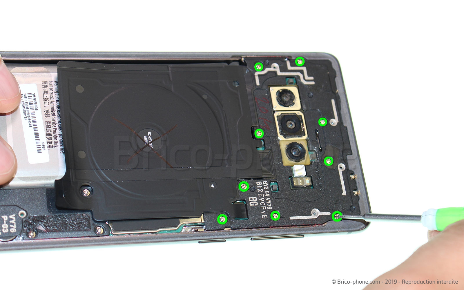 Démontage complet sur Galaxy S10 Plus photo 2