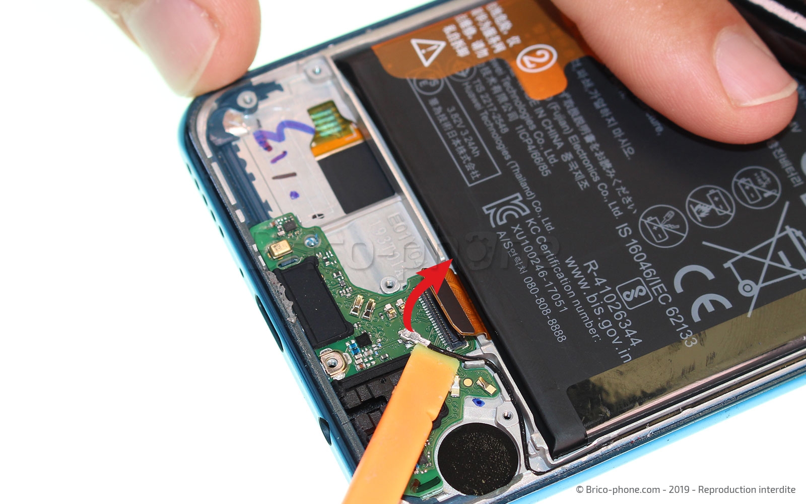 Changement de connecteur de charge sur P30 Lite photo 2