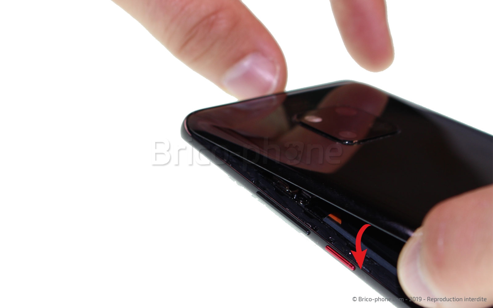 Changement de coque arrière sur Mate 20 Pro photo 2