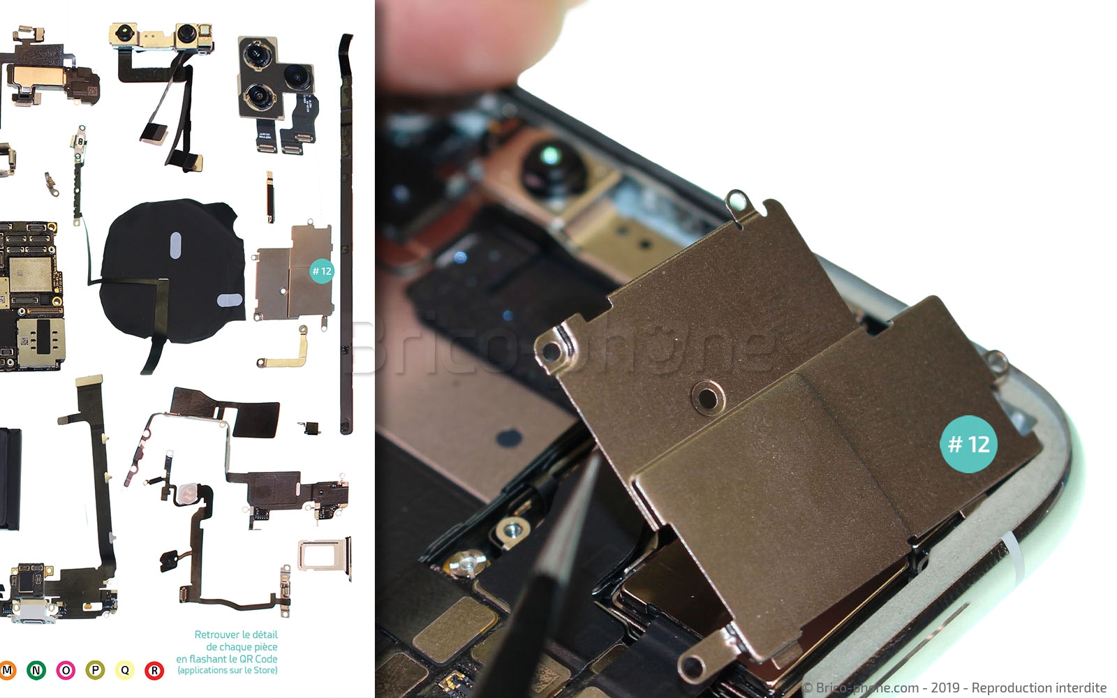 Démontage complet  sur iPhone 11 Pro Max photo 3