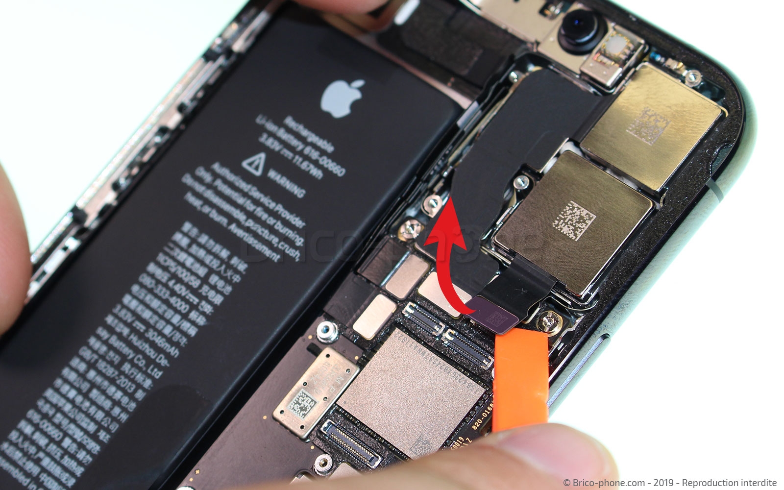 Changement de la triple caméra arrière sur iPhone 11 Pro photo 1