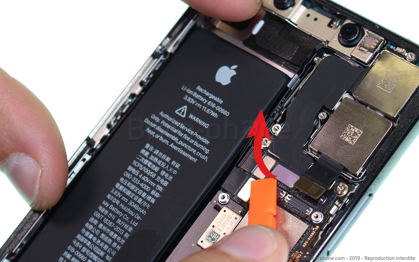 Changement de la triple caméra arrière sur iPhone 11 Pro photo 2