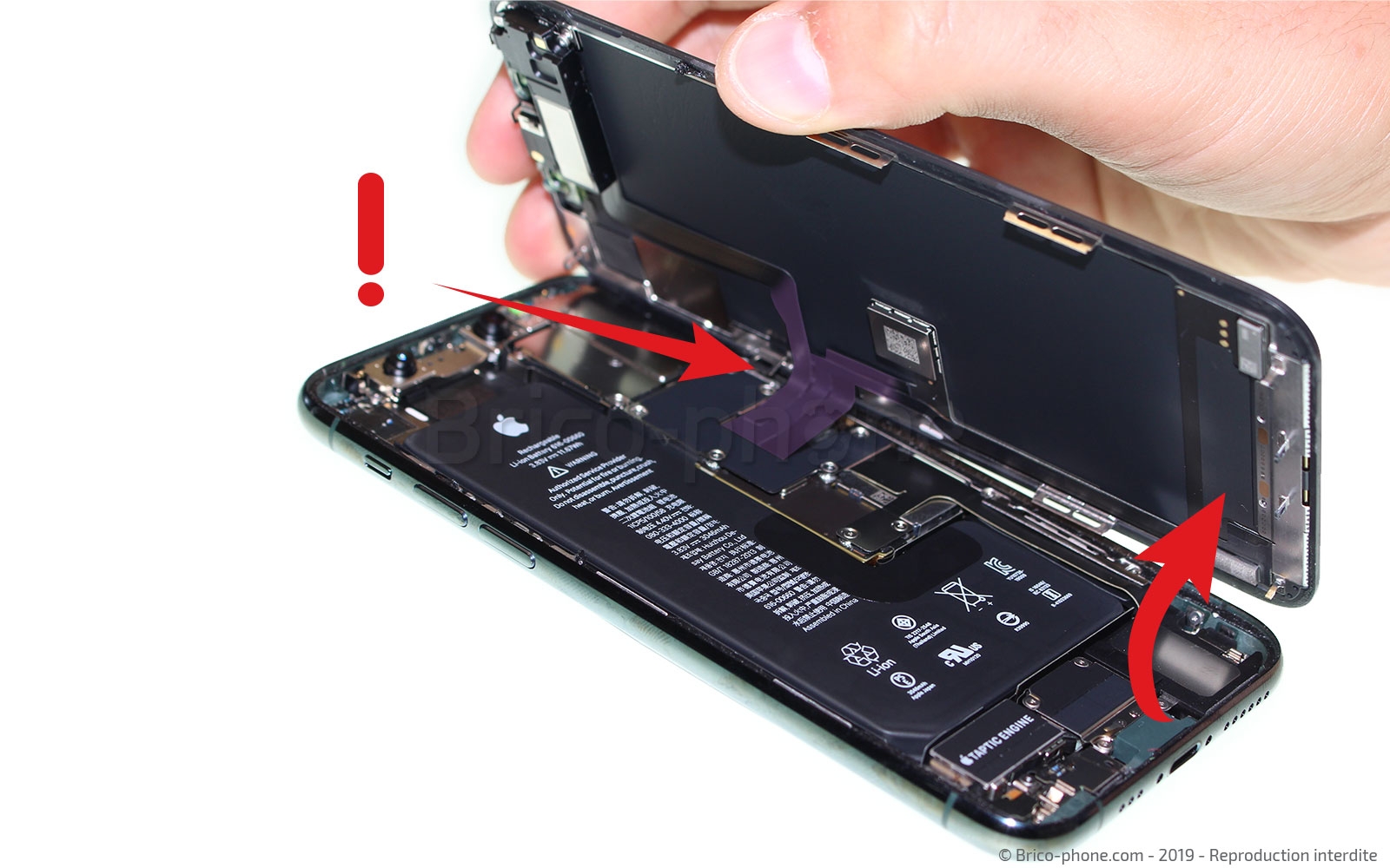 Changement de la triple caméra arrière sur iPhone 11 Pro photo 2