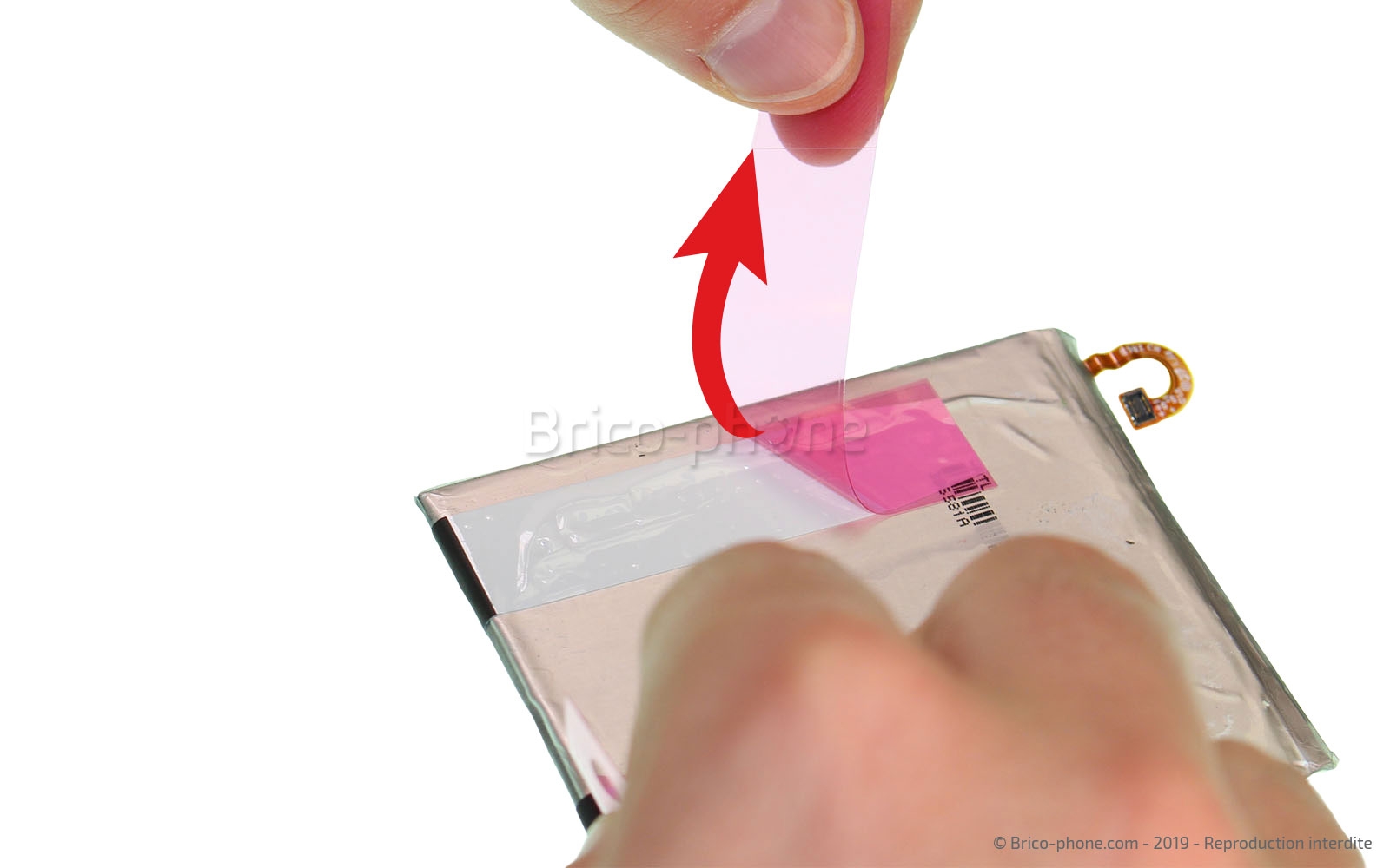 Changement du bloc écran pré-monté sur châssis sur Galaxy A10 photo 4