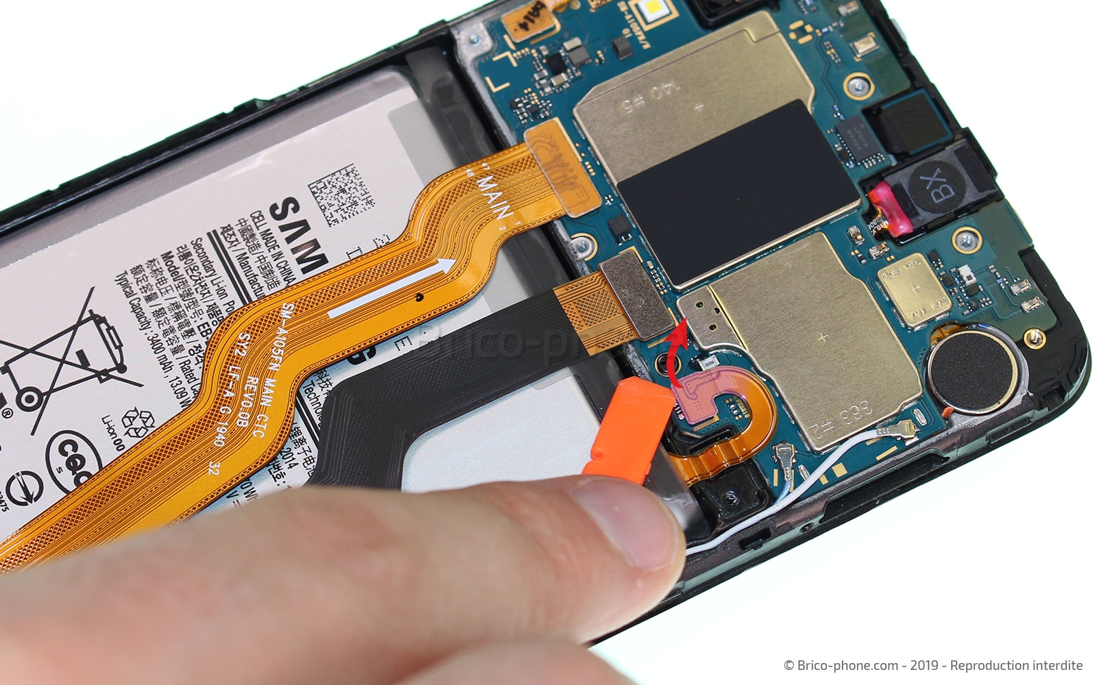 Démontage complet sur Galaxy A10 photo 1