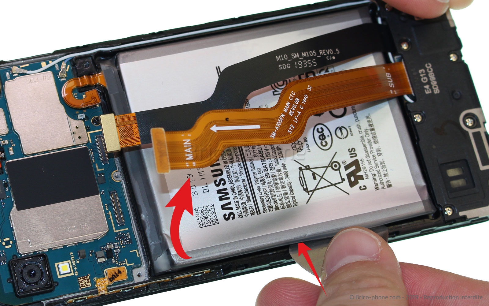 Démontage complet sur Galaxy A10 photo 1