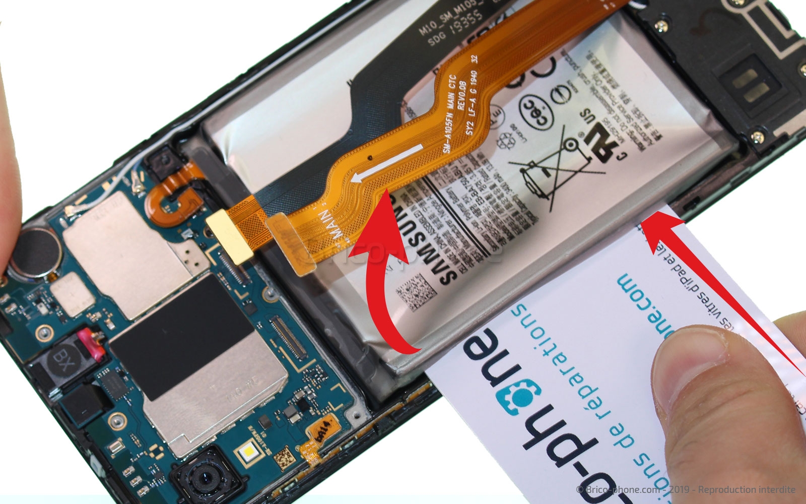 Démontage complet sur Galaxy A10 photo 2