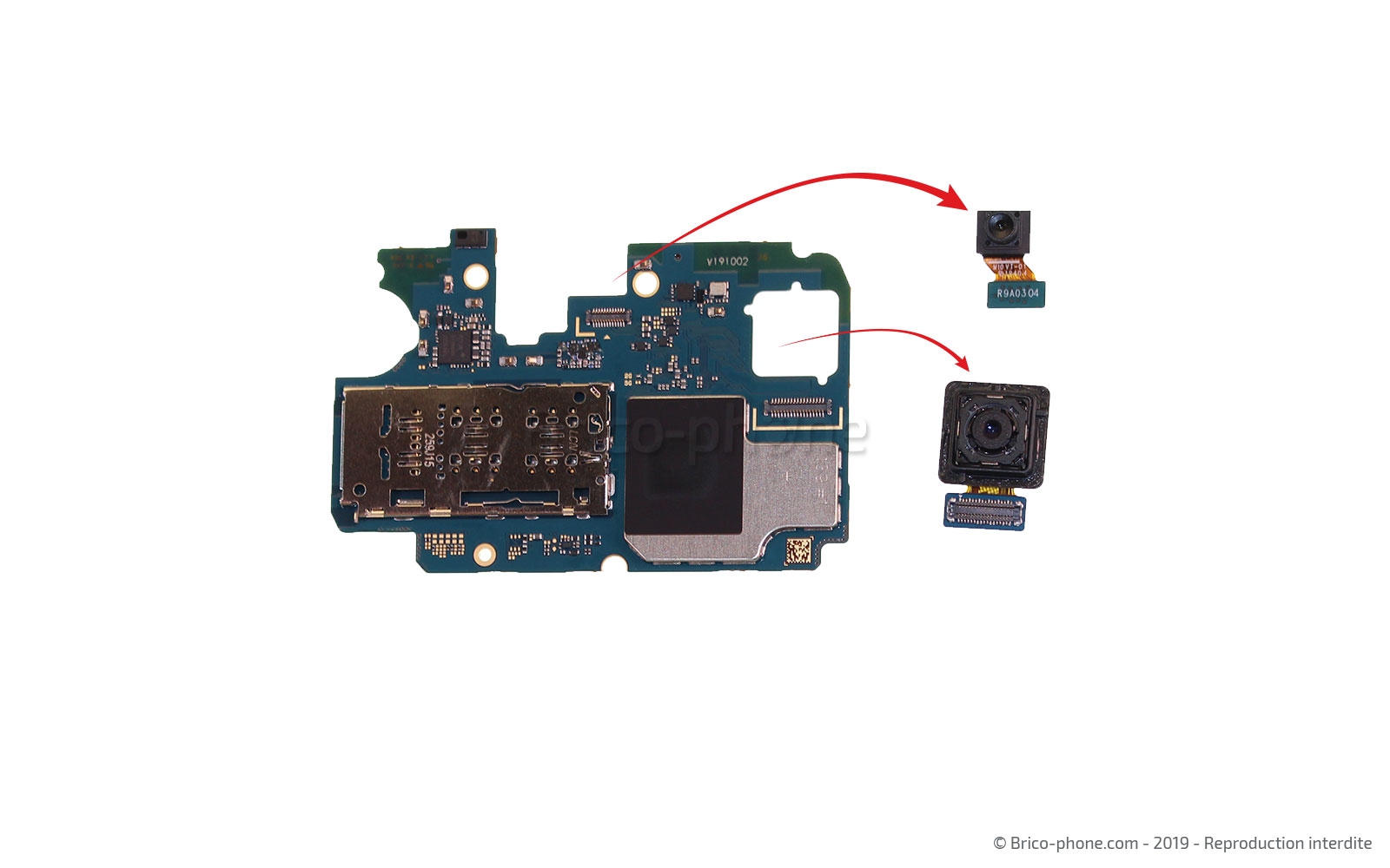 Démontage complet sur Galaxy A10 photo 4
