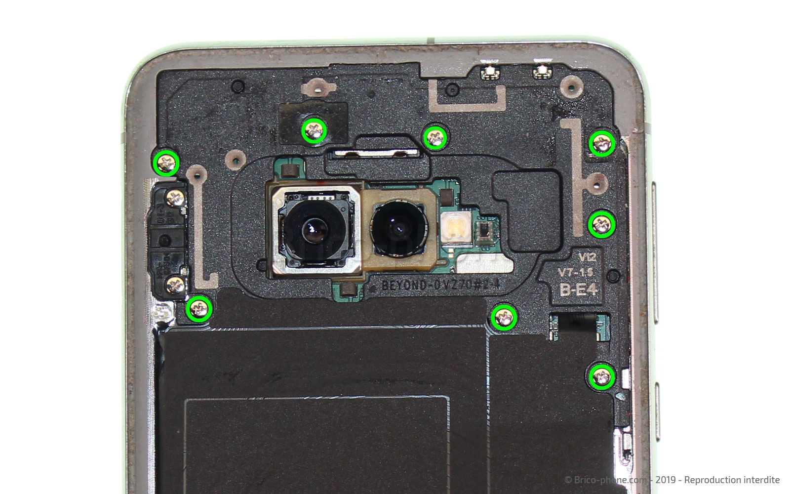 Démontage complet sur Galaxy S10e photo 2