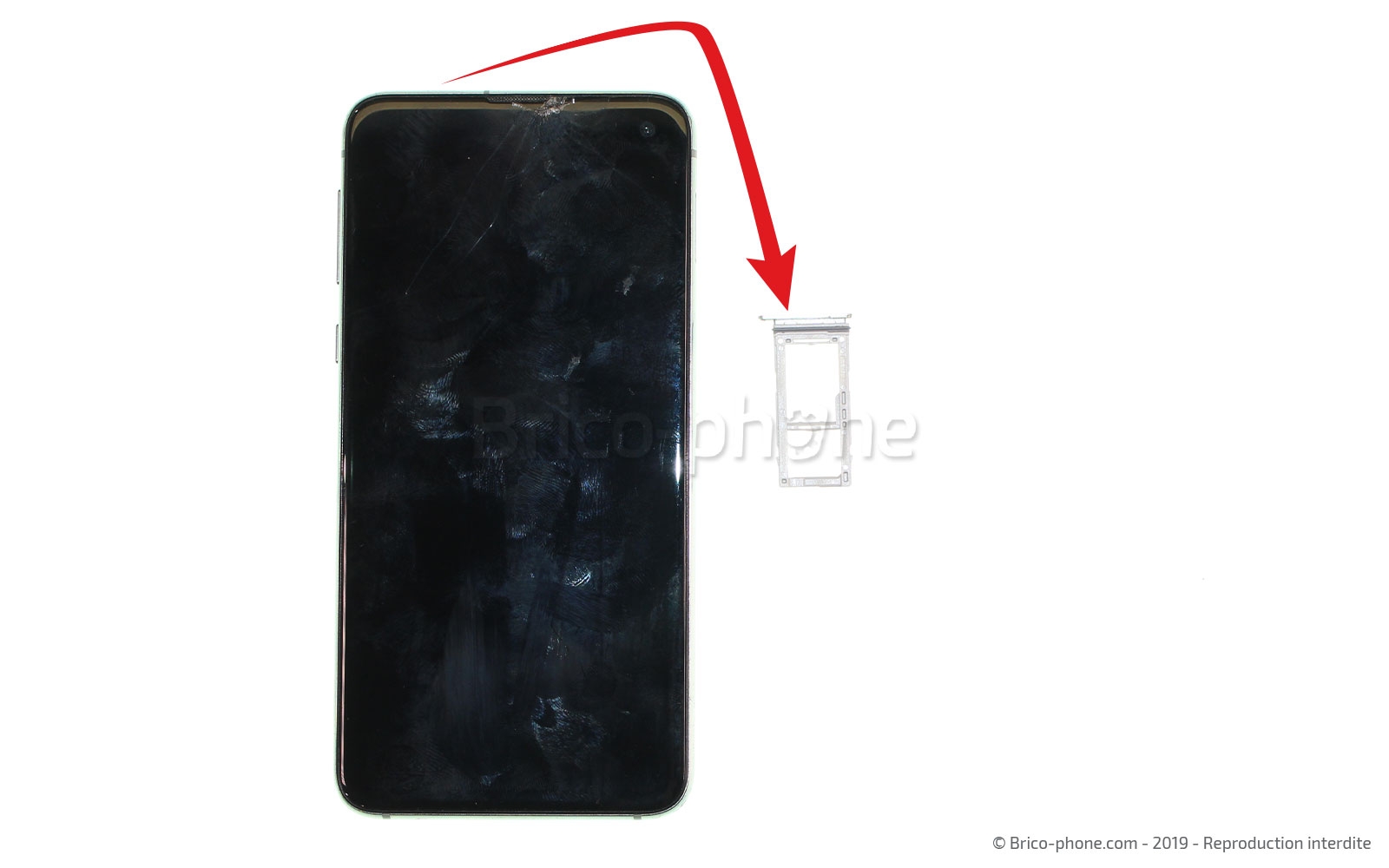 Changement de batterie sur Galaxy S10e photo 3