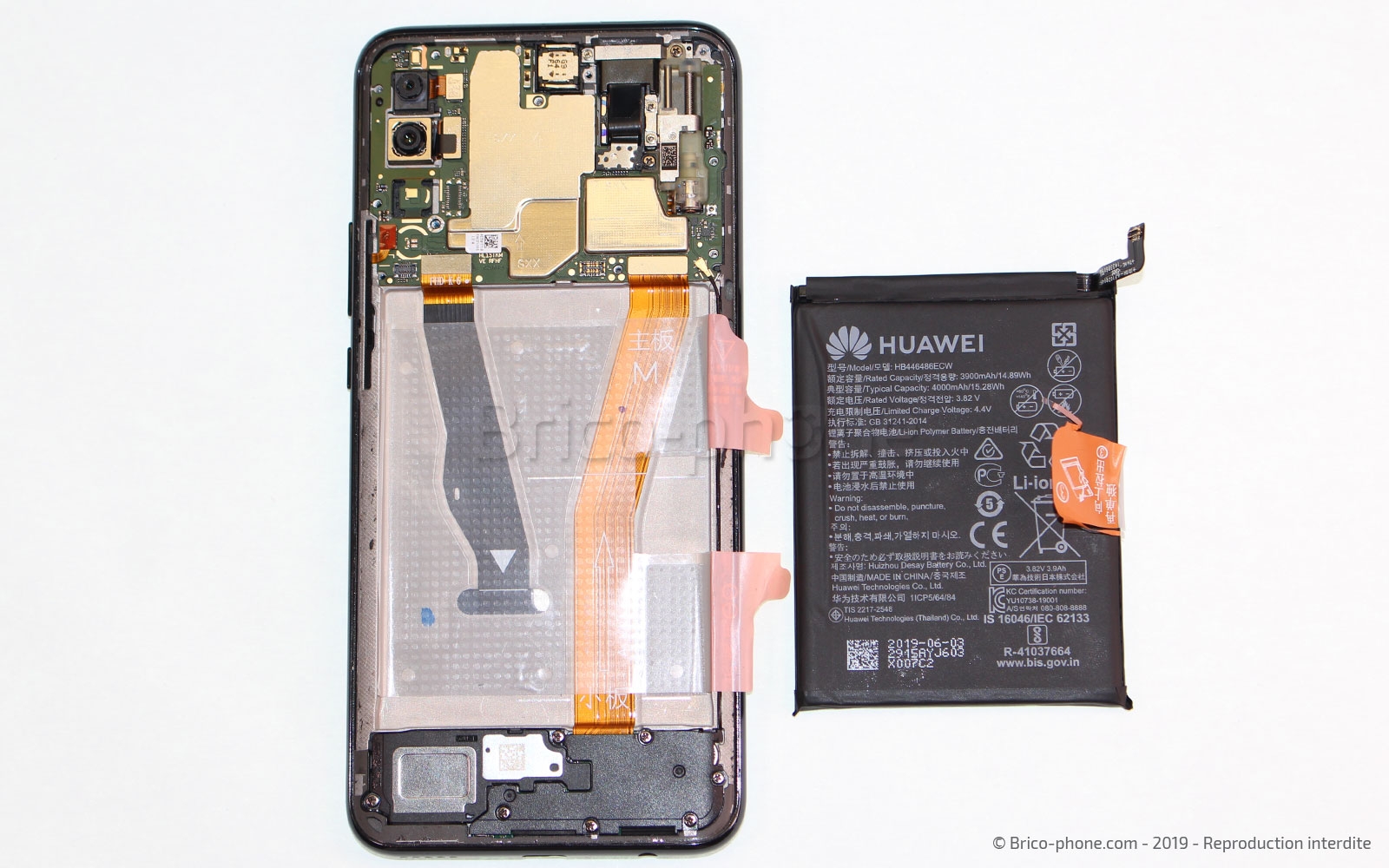 Démontage complet sur P Smart Z photo 2