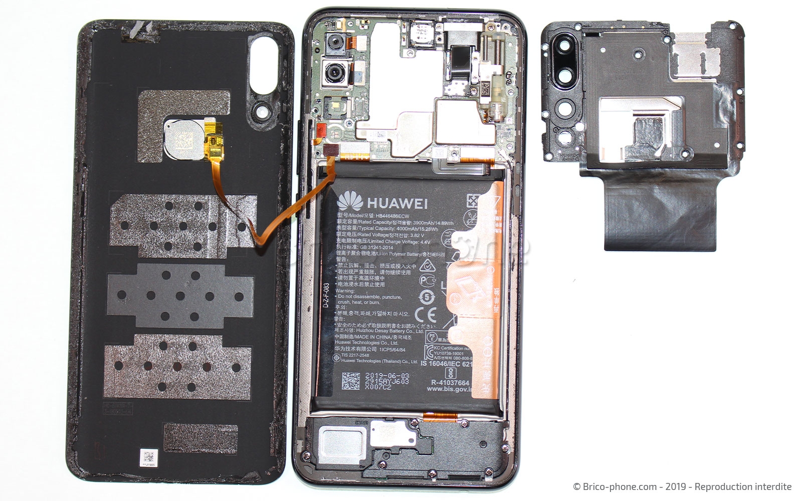 Démontage complet sur P Smart Z photo 3