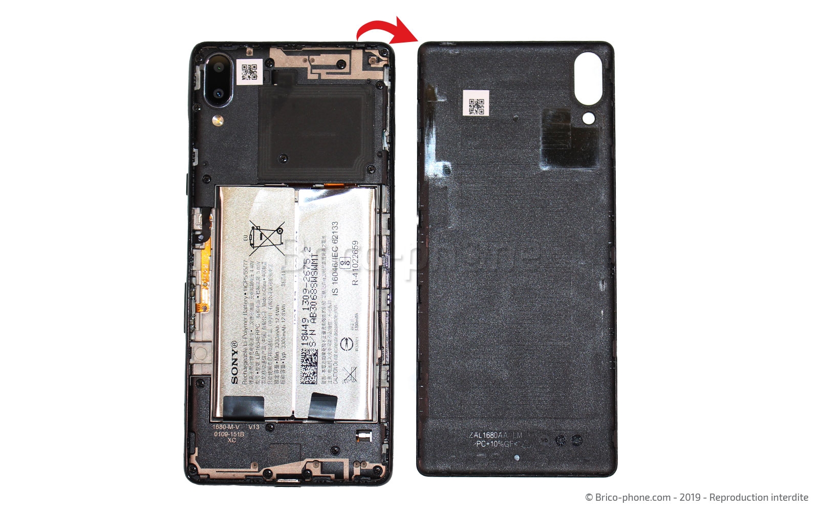 Changement du connecteur de charge sur Xperia L3 - L3 Dual photo 3