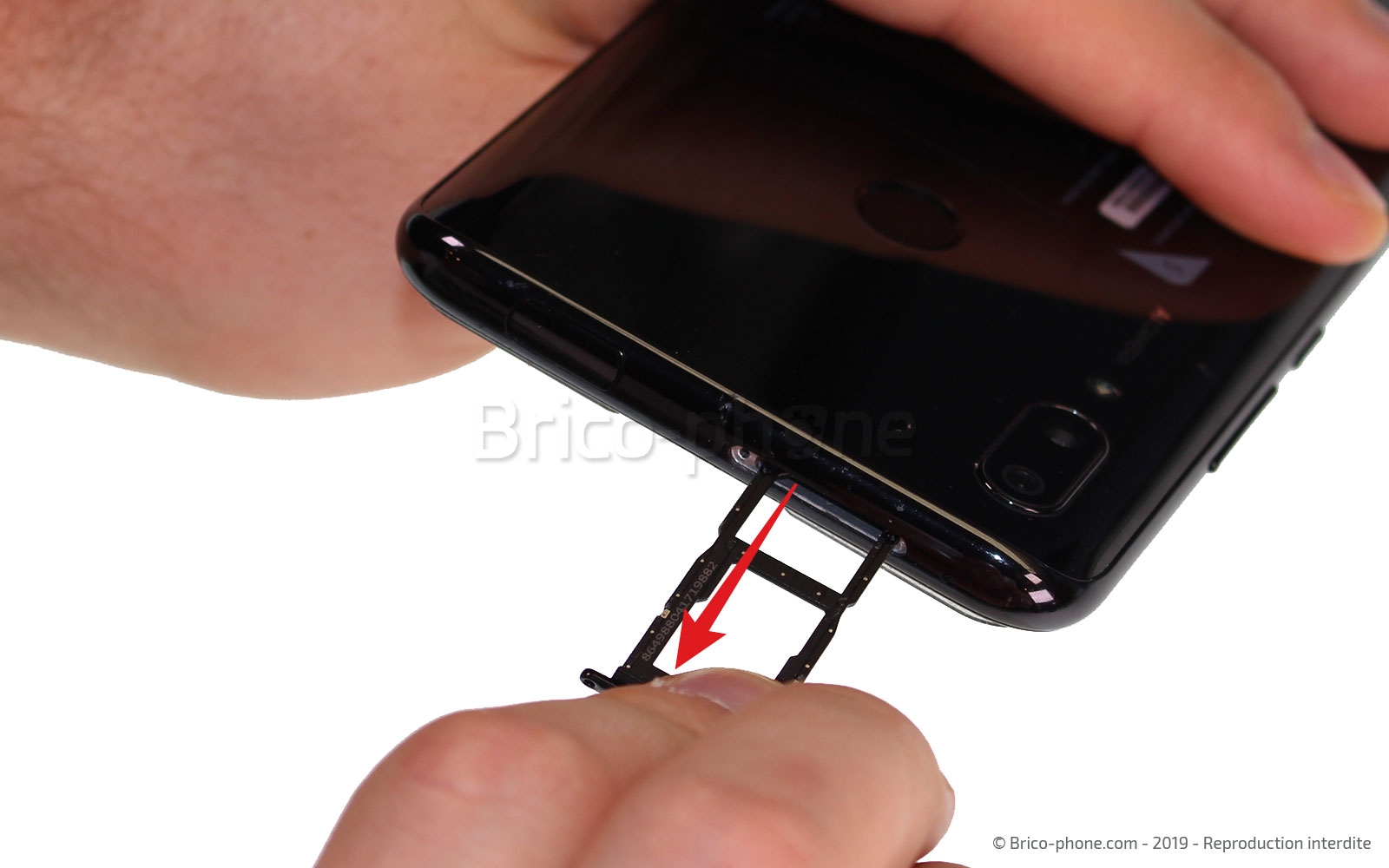 Changement du connecteur de charge sur P Smart Z photo 2