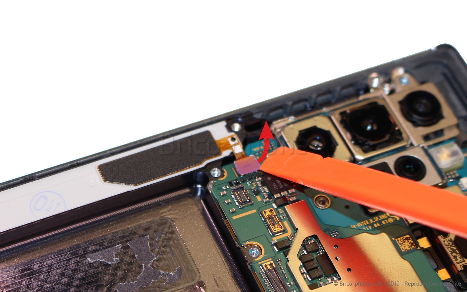 Démontage complet sur Galaxy Note 10 Plus photo 3