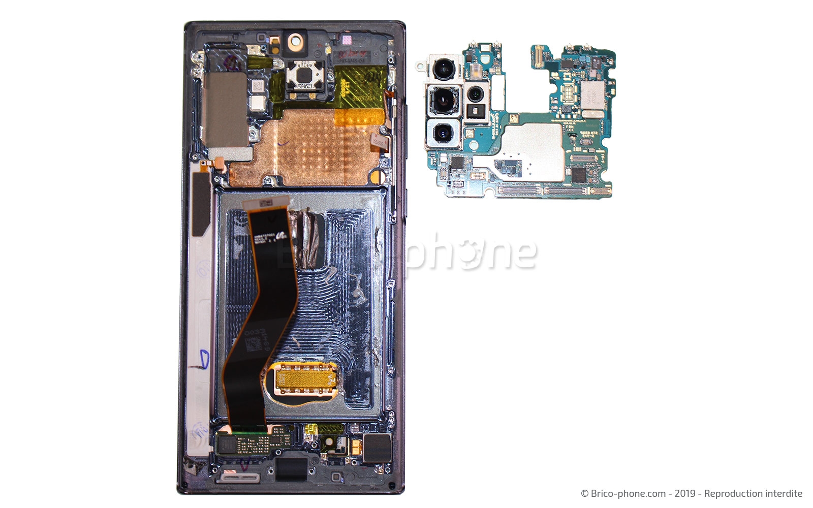 Démontage complet sur Galaxy Note 10 Plus photo 2