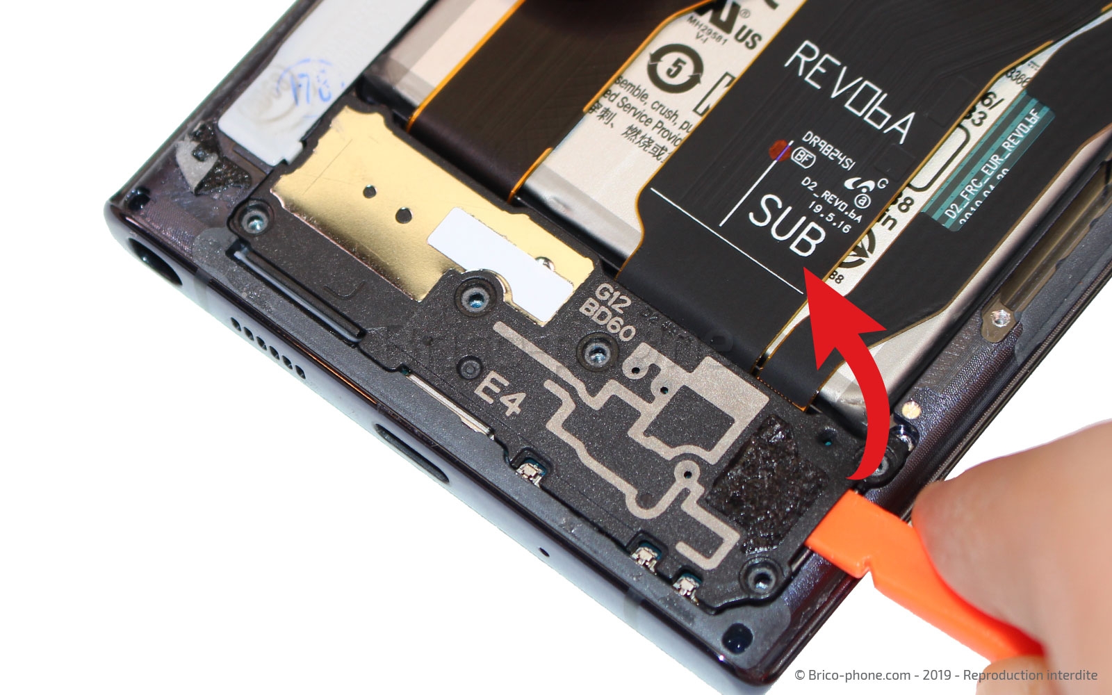 Démontage complet sur Galaxy Note 10 Plus photo 2