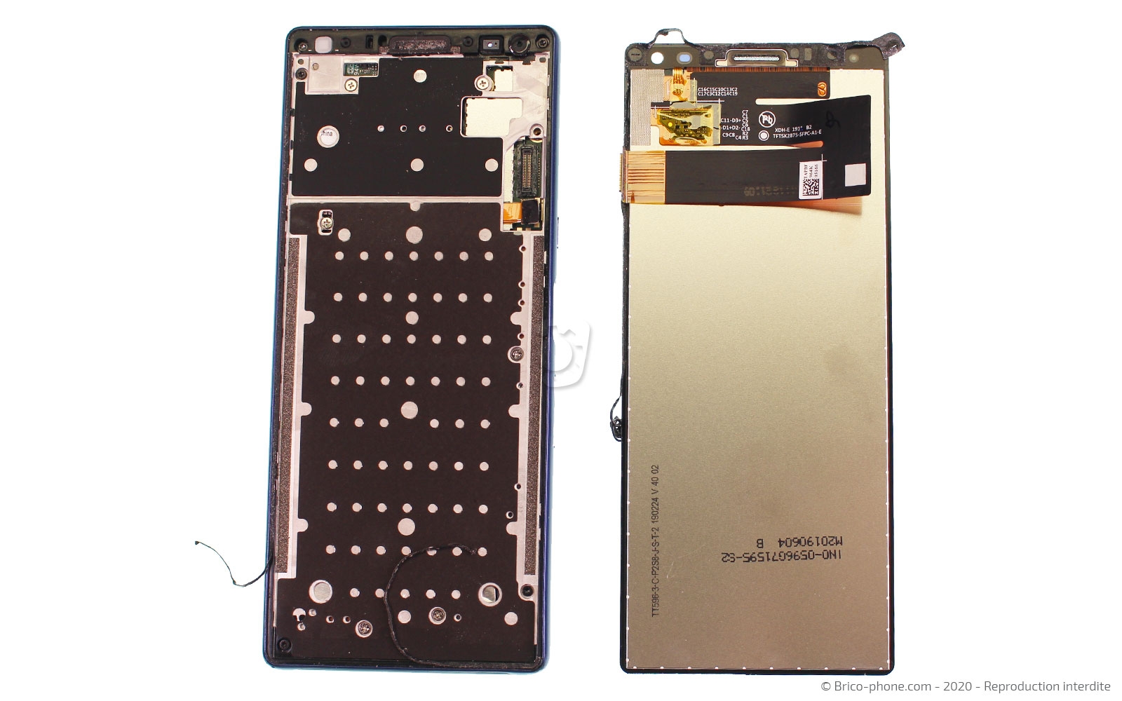 Démontage complet sur Xperia 10 photo 2