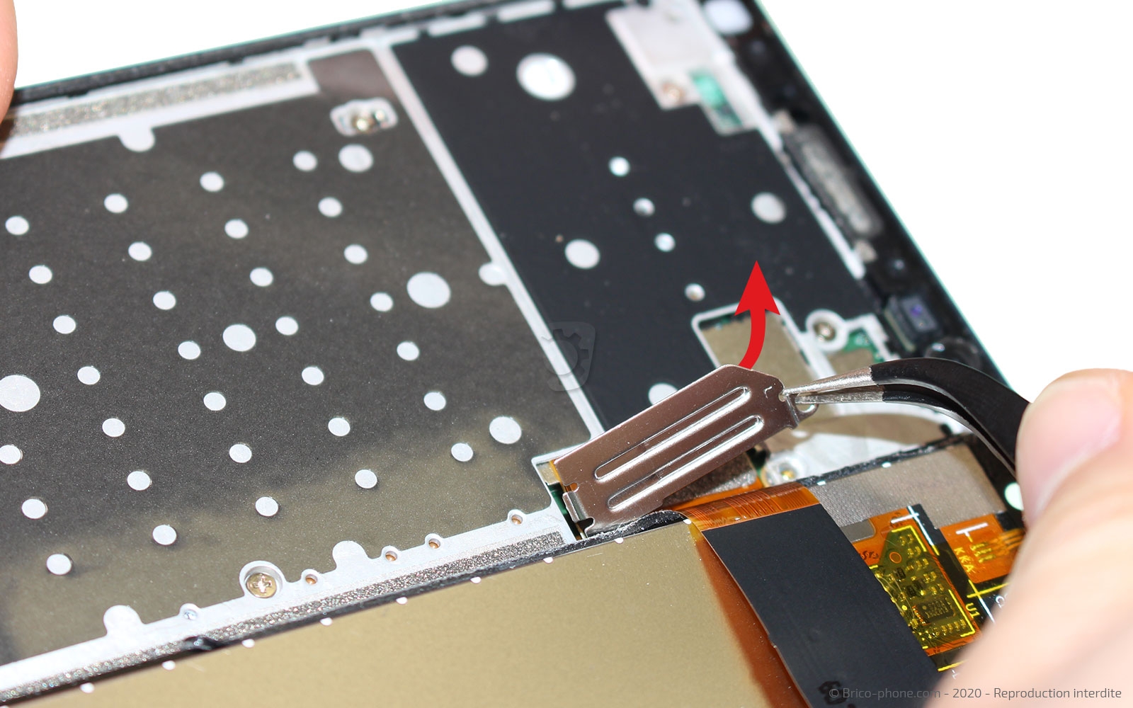 Changement de l'écran (Vitre+LCD) sur Xperia 10 photo 2