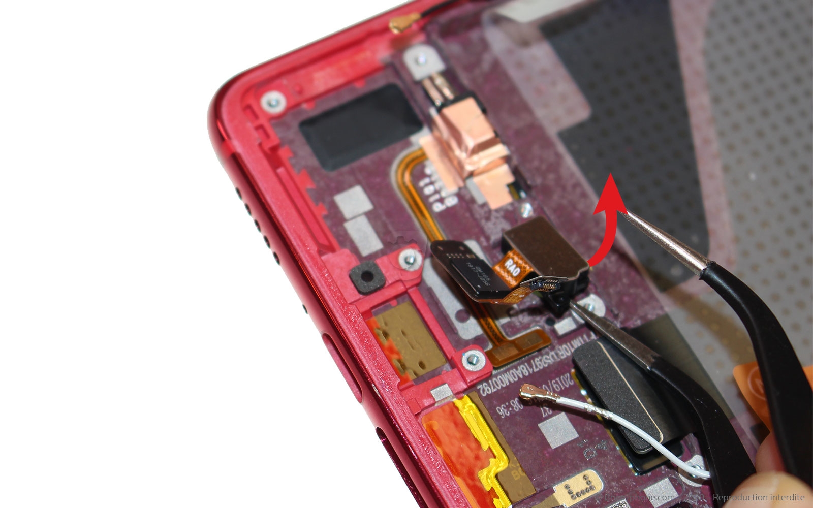 Changement du bloc écran sur châssis sur Mi 9T - Mi 9T Pro photo 3