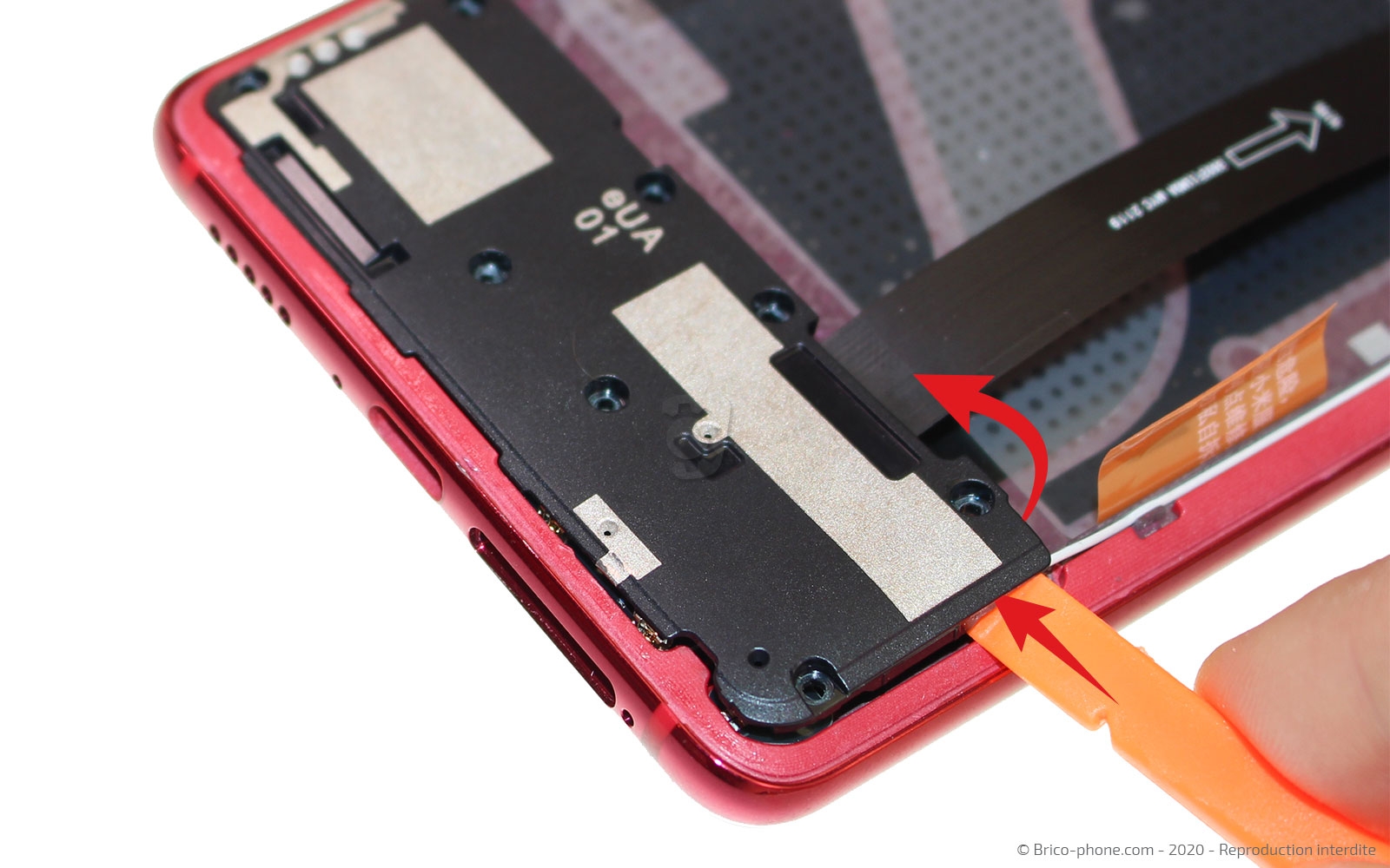 Changement du bloc écran sur châssis sur Mi 9T - Mi 9T Pro photo 2