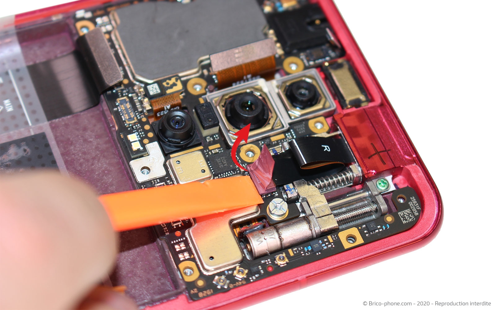 Changement du bloc écran sur châssis sur Mi 9T - Mi 9T Pro photo 2