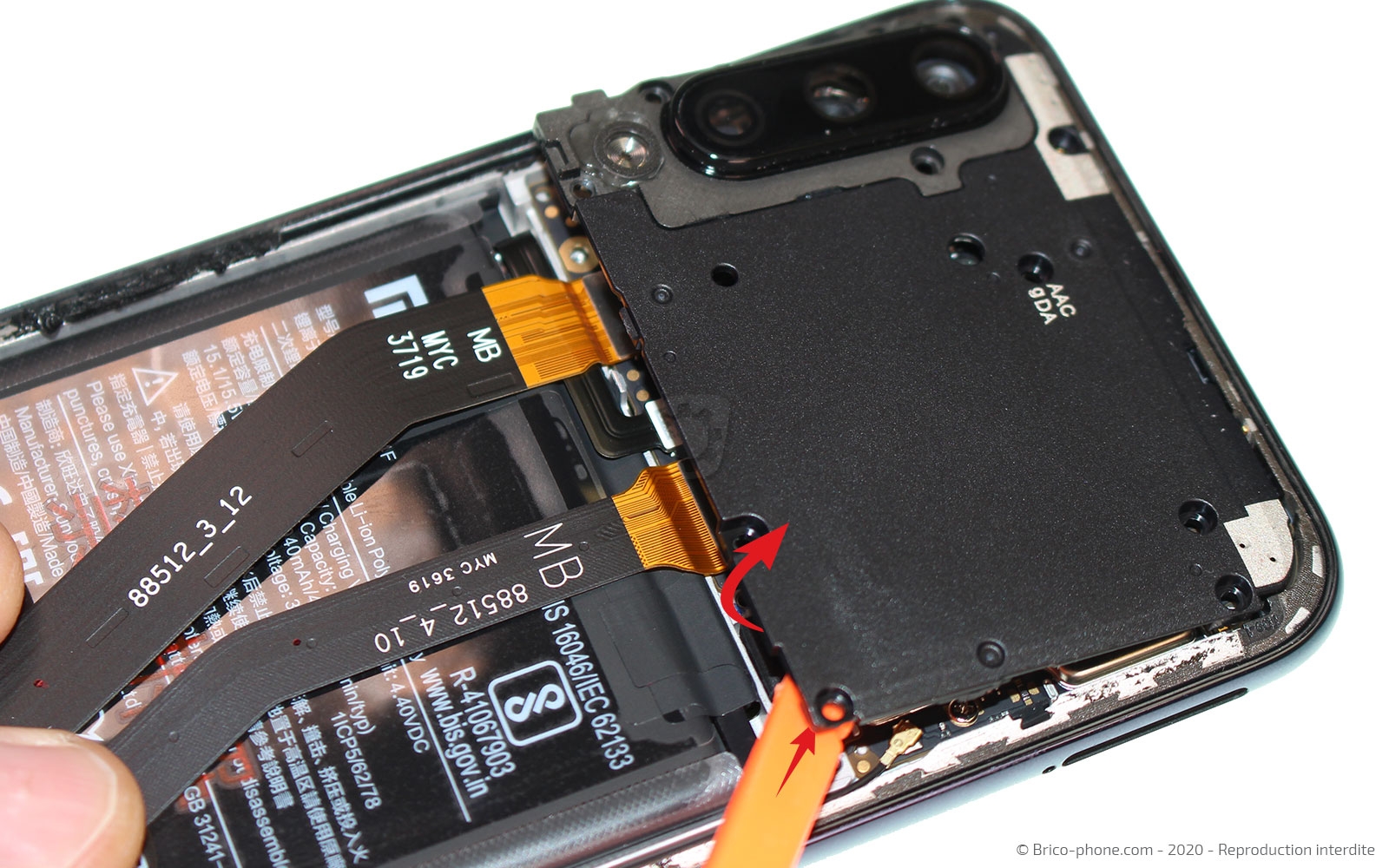 Démontage complet sur Mi A3 photo 3
