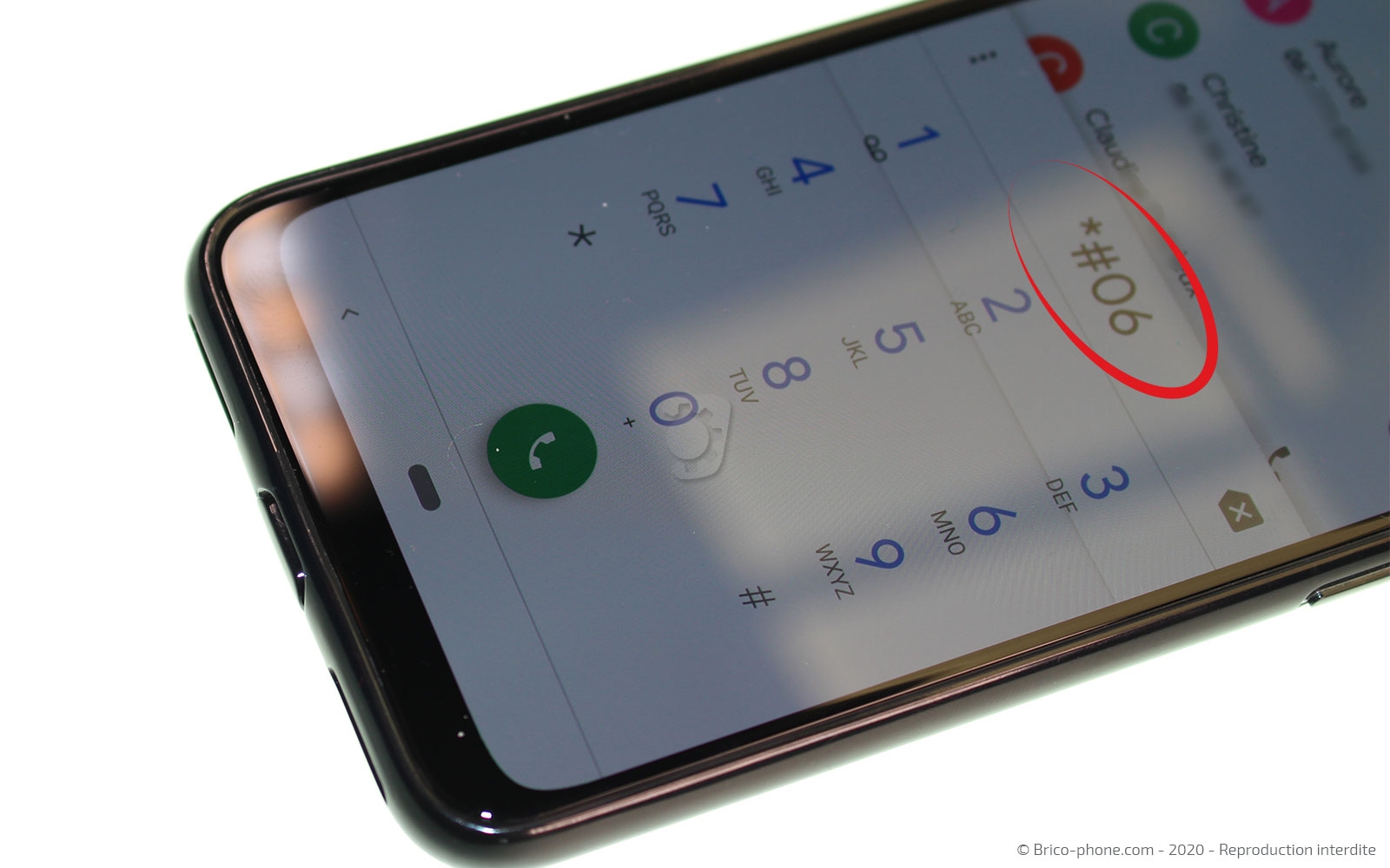 Changement du bloc écran avec châssis sur Mi A3 photo 2