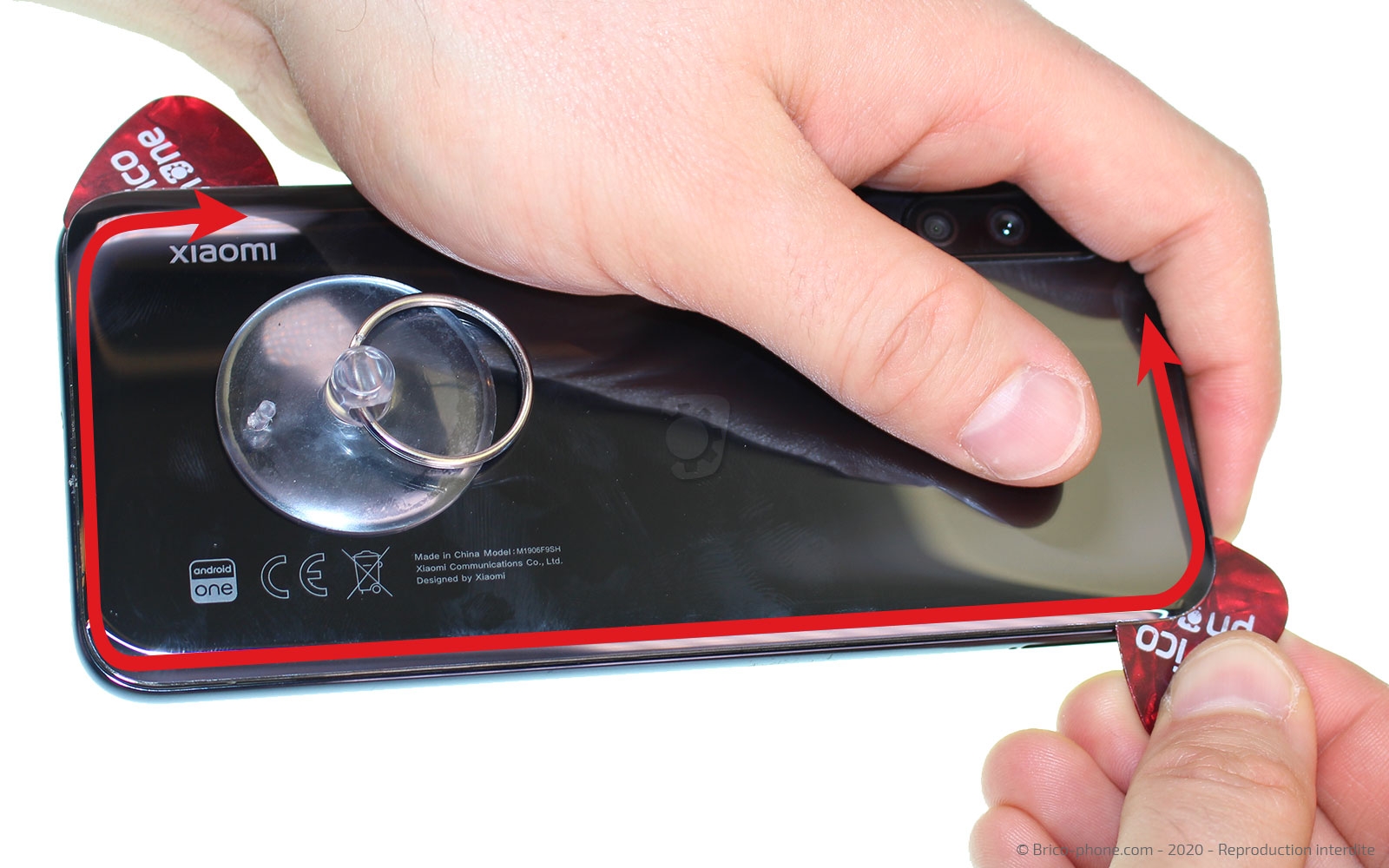 Changement de batterie sur Mi A3 photo 3