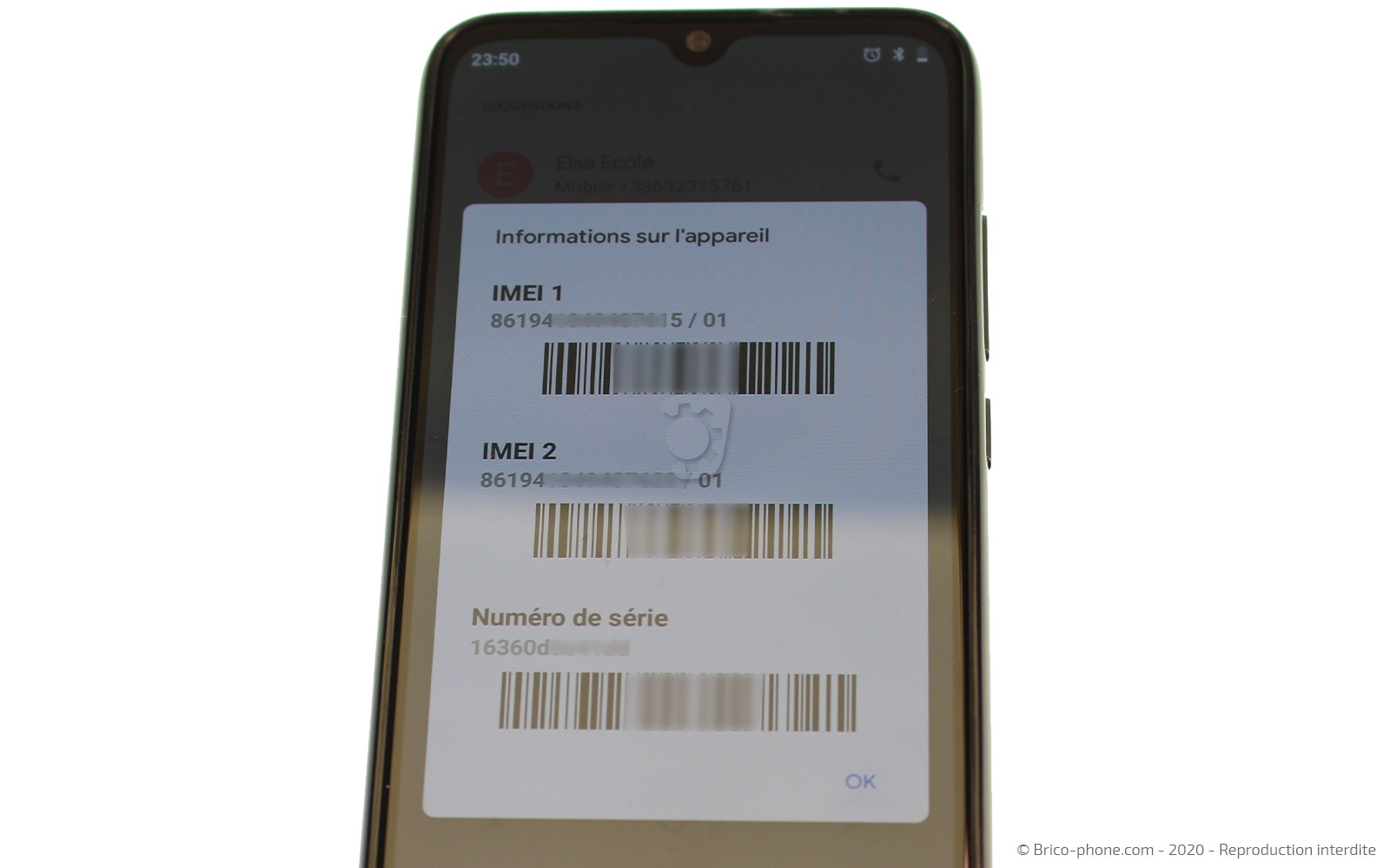Changement de la vitre arrière sur Mi A3 photo 3