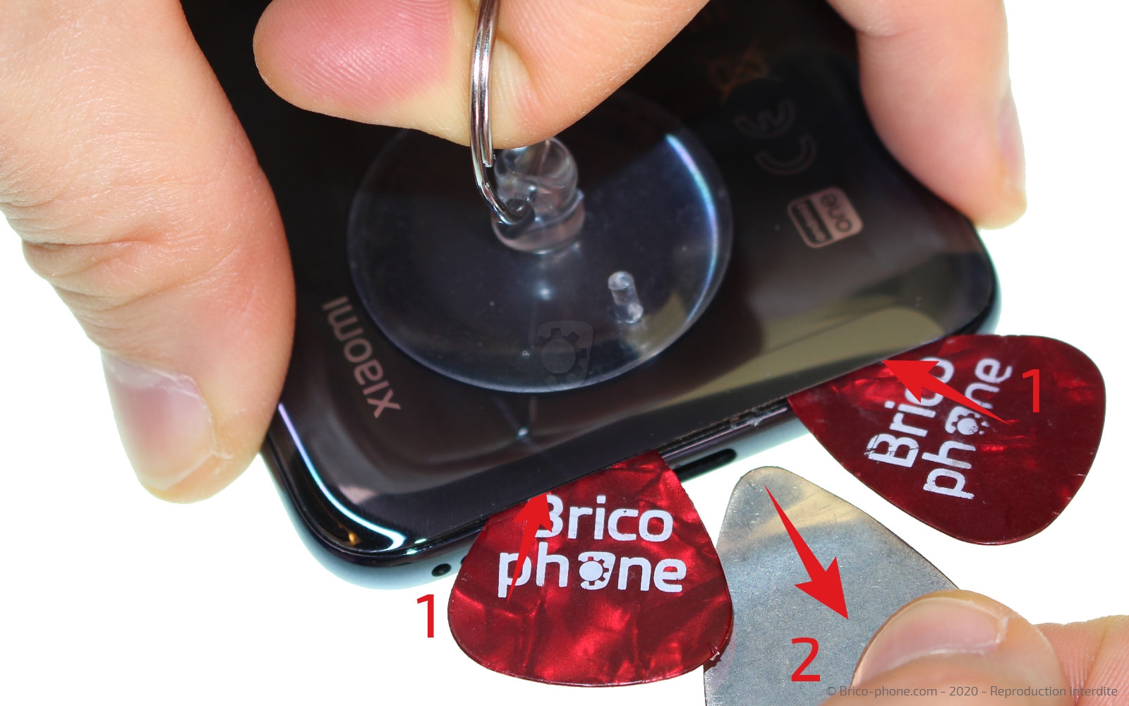 Changement de la vitre arrière sur Mi A3 photo 2