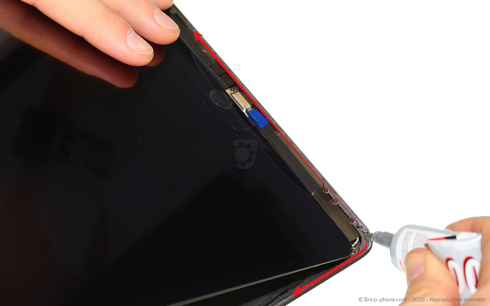 Changement de l'écran (vitre et LCD) sur iPad Air 2019 photo 2