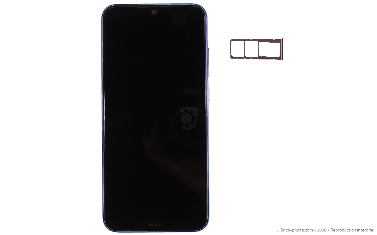 Changement du bloc écran sur châssis sur Redmi Note 8T photo 3