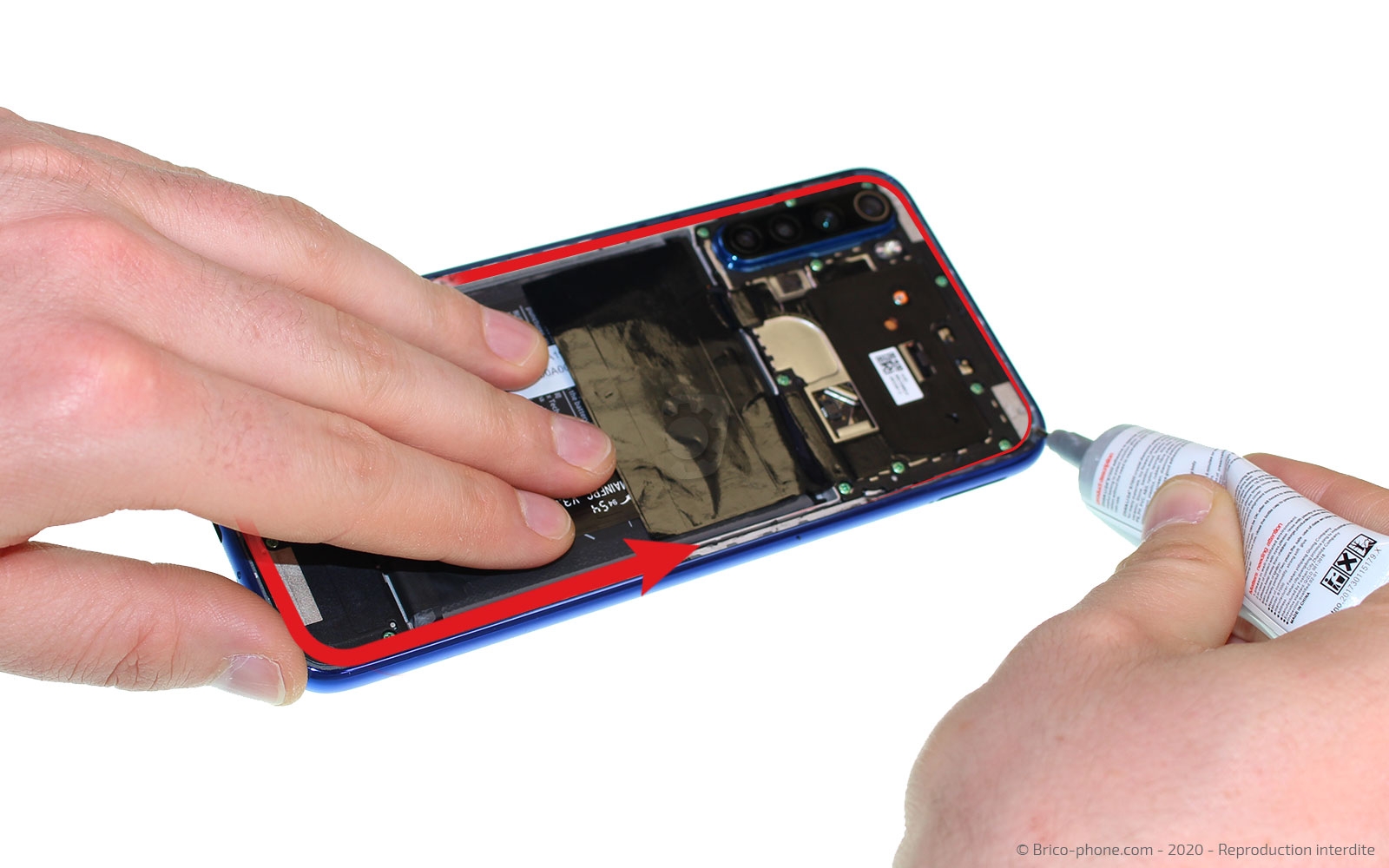 Changement du connecteur de charge sur Redmi Note 8T photo 3