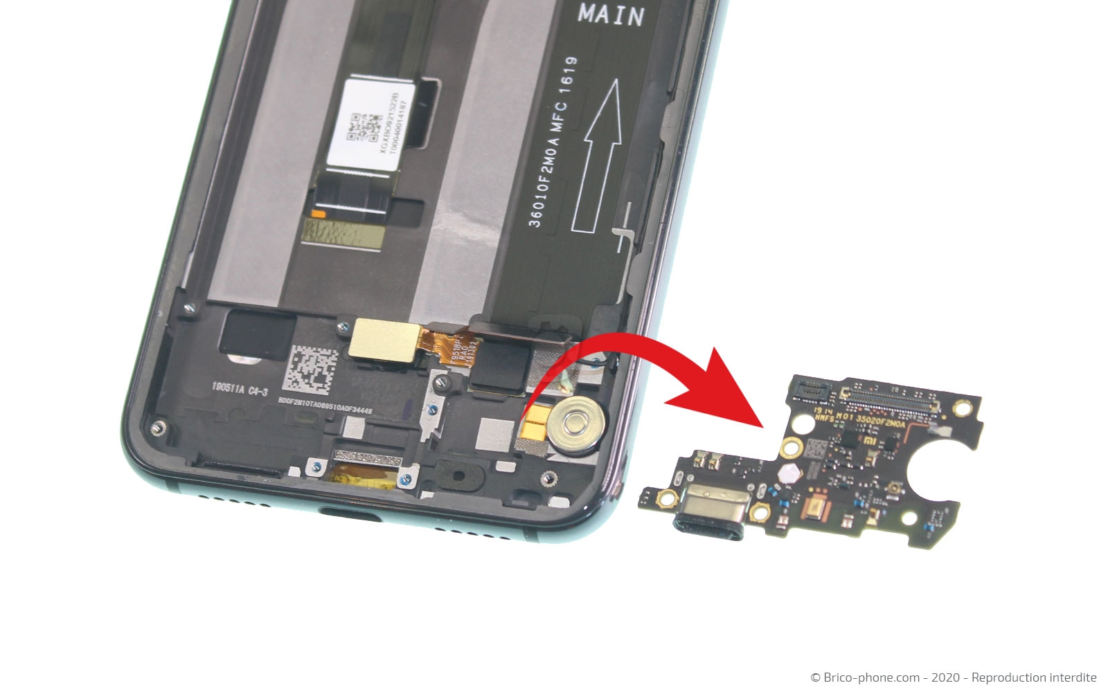 Démontage complet sur Mi 9 SE photo 3