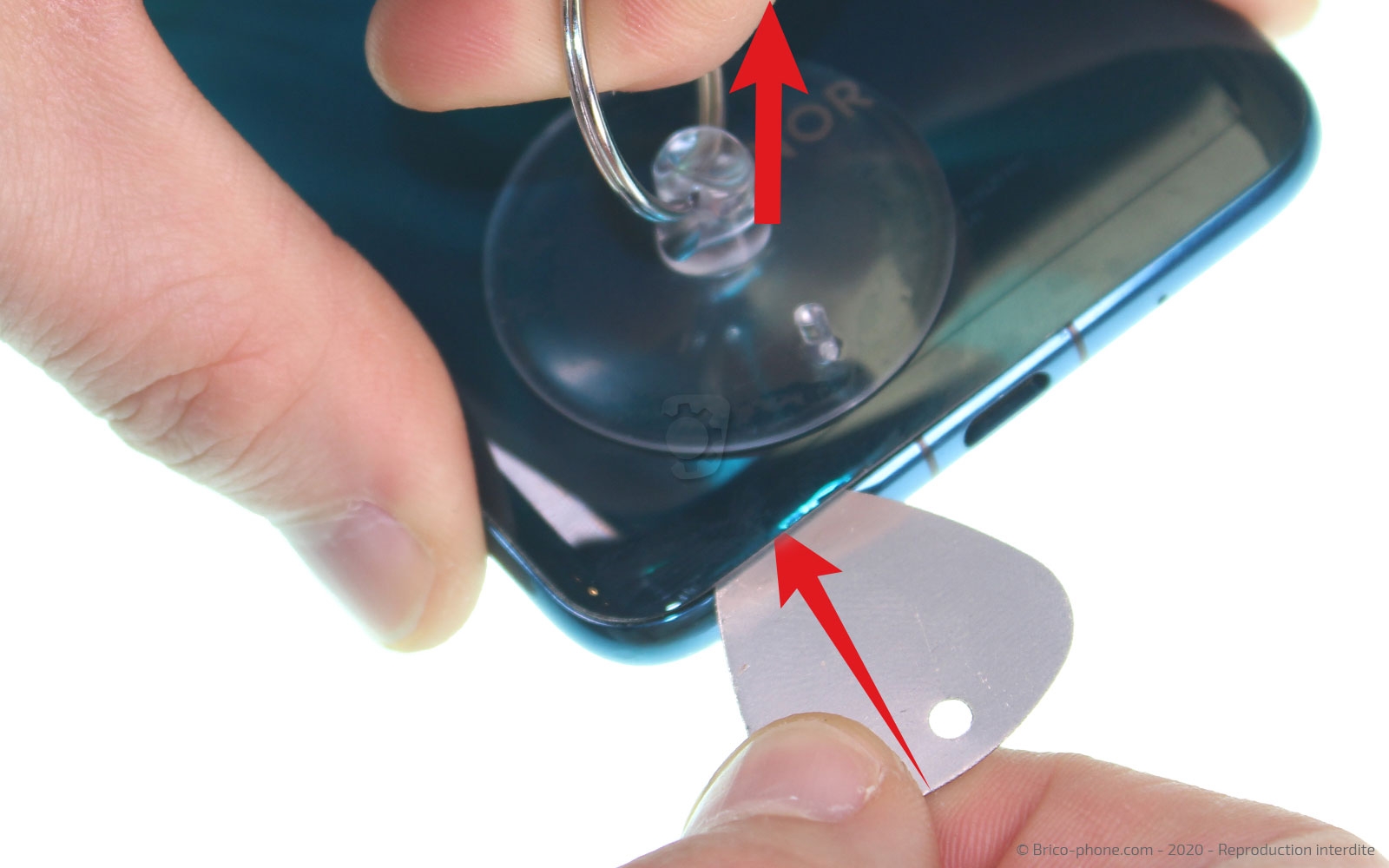 Changement de la vitre arrière sur Honor 20 Pro photo 1