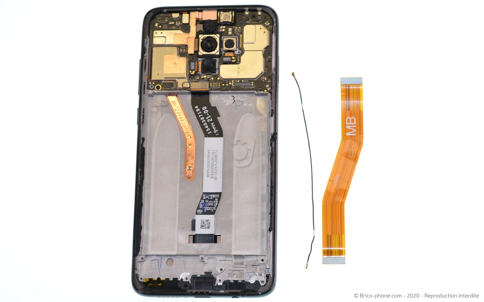 Démontage complet sur Redmi Note 8 Pro photo 3