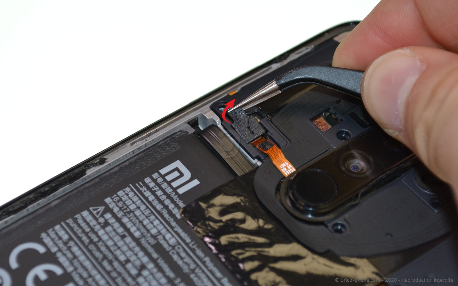 Changement de batterie sur Redmi Note 8 Pro photo 3