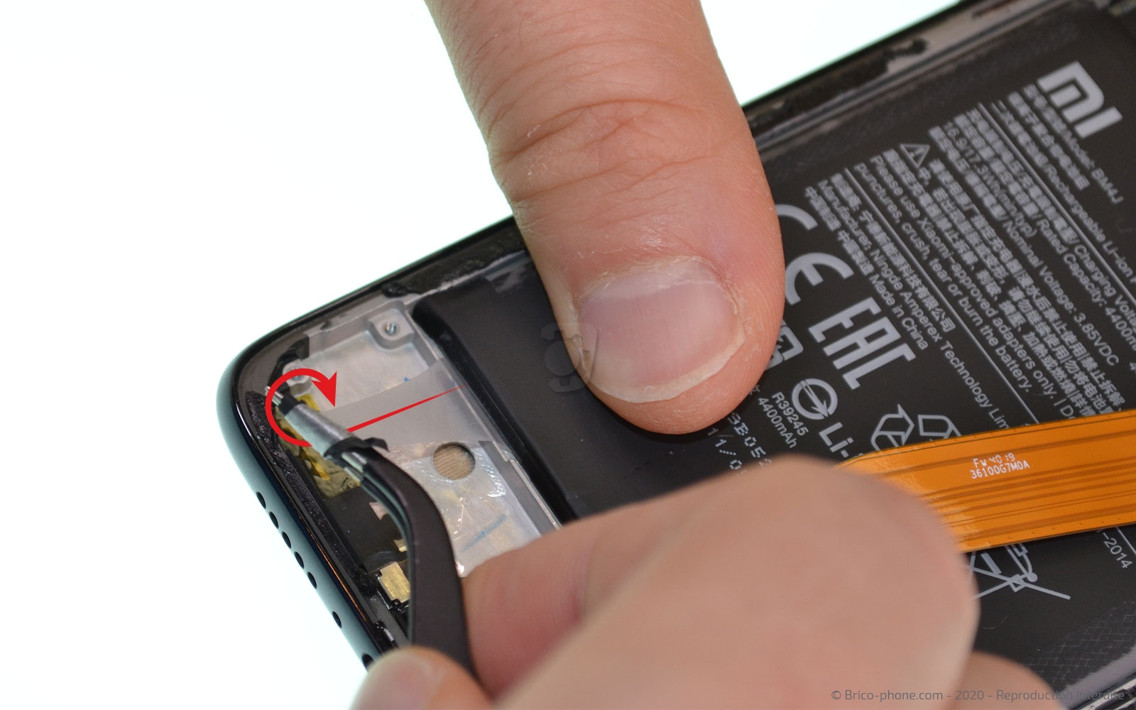 Changement de batterie sur Redmi Note 8 Pro photo 2